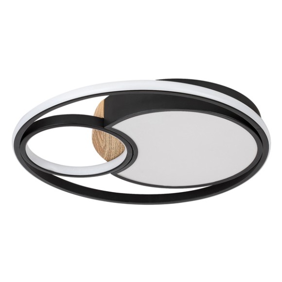 Rabalux 98071044 LED prisadené stropné svietidlo Leola  | 81W integrovaný LED zdroj | 3800lm | 3000+4000+6000K