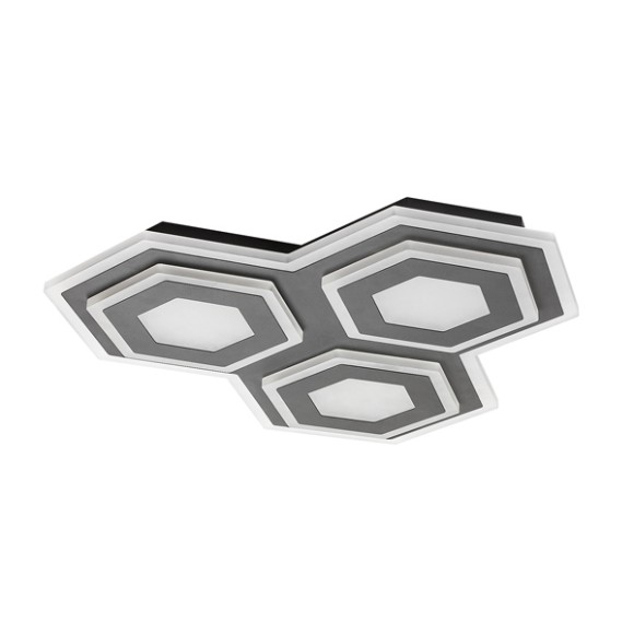 Rabalux 98071115 LED prisadené stropné svietidlo Bitsi  | 72W integrovaný LED zdroj | 3200lm | 3000-6000K