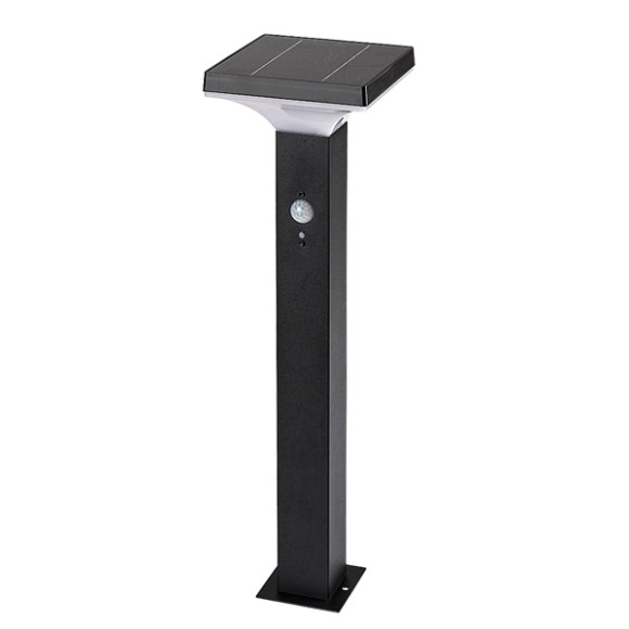 Rabalux 98077045 LED solárne vonkajší stĺpik Geleen  | 4W integrovaný LED zdroj | 400lm | 3000K