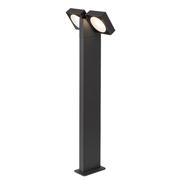 Rabalux 98077102 LED vonkajší stĺpik Telde  | 14W integrovaný LED zdroj | 900lm | 3000K