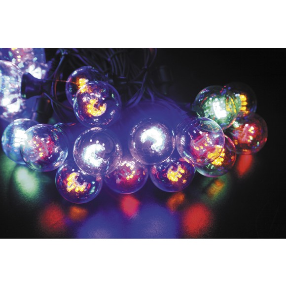 LED vianočné LED vianočná reťaz 120L FAREBNÝ dĺžka 10 m, IP44 pre vonkajšie i vnútorné použitie