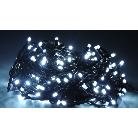 LED vianočné reťaz DRL200 / 4 FLASH dĺžka 20 m, IP44 pre vonkajšie i vnútorné použitie