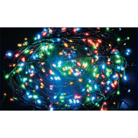 LED vianočné reťaz 600 LED dĺžka 30 m, IP44 pre vonkajšie i vnútorné použitie