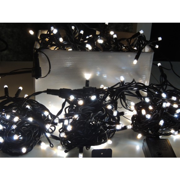LED vianočné reťaz 200 L bicolor dĺžka 20 m, IP44 pre vonkajšie i vnútorné použitie