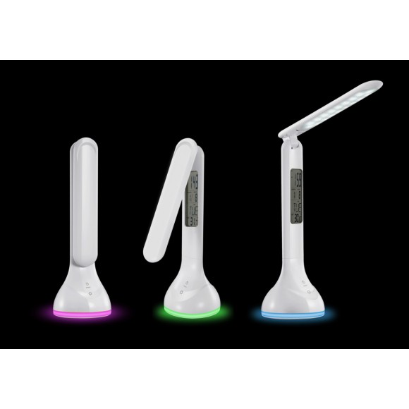 LED STOLNÁ LAMPA ledko 1X4W - BIELA