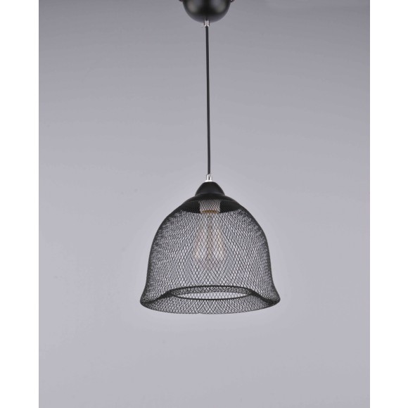 ZÁVESNÉ STROPNÉ OSVETLENIE - Lustre LEDko 1X60W KOV, ČIERNE