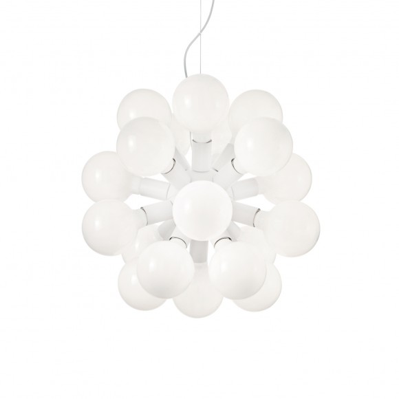 Ideal Lux 138176 závesné stropné svietidlo Dea 20x60W | E27 - biele