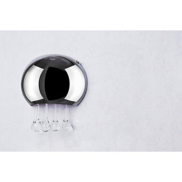 Azzardo AZ0911 nástenné svietidlo Burn Wall 1x40W | G9 | IP20 - chróm