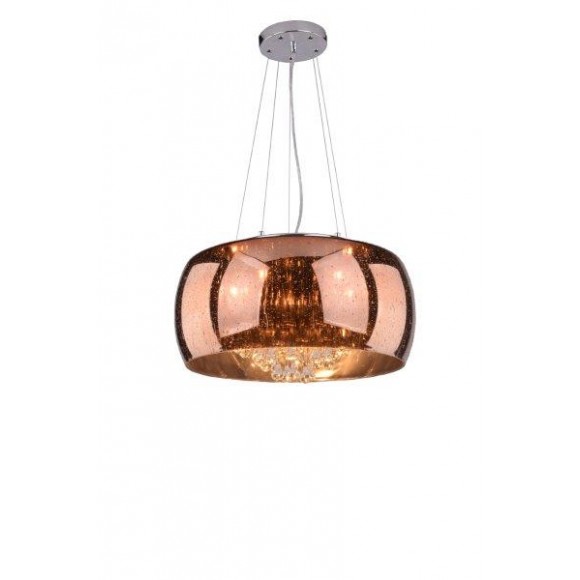 Azzardo AZ1646 prisadené / závesné stropné svietidlo Buzz 5x40W | G9 | IP20 - meď