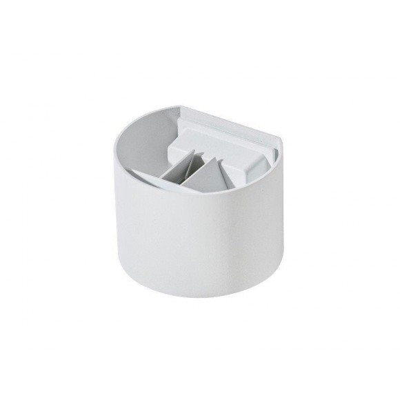 Azzardo AZ2190 LED nástenné svietidlo Leticia 2 1x6W | 420L | 3000K | IP54 - biela