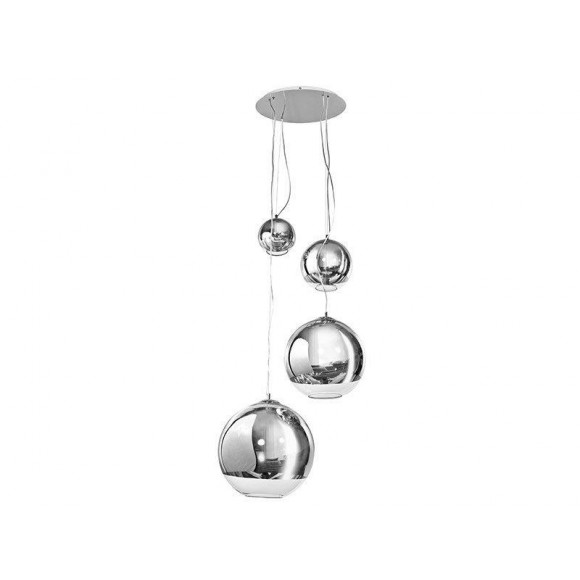 Azzardo AZ2542 závesné stropné svietidlo Silver ball 4x60W | E27 | IP20 - chróm