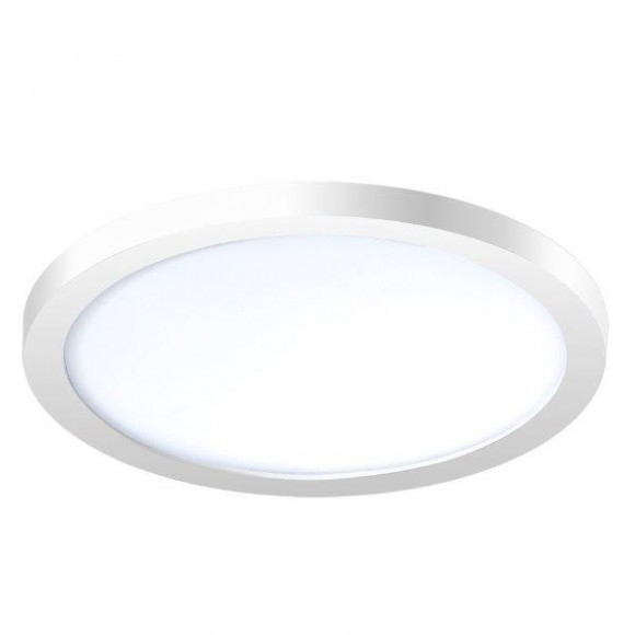 Azzardo AZ2839 LED zápustné stropné svietidlo Slim 15 Round 1x12W | 1000L | 3000K | IP44 - biela