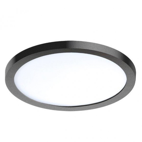 Azzardo AZ2840 LED kúpeľňové zápustné svietidlo Slim 15 Round 1x12W | 1000L | 3000K | IP44 - čierna