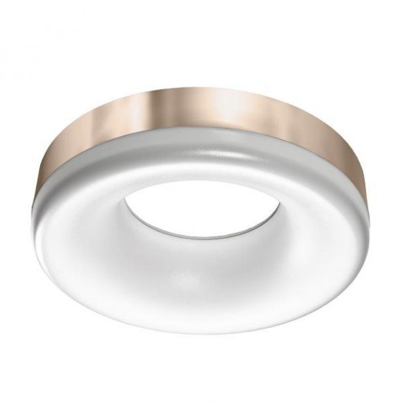 Azzardo AZ2946 LED stropné svietidlo Ring 1x18W | 1530lm | 3000K | IP20 - nerez