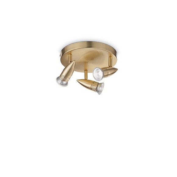 prisadené stropné svietidlo bodové Ideal lux Alfa PL3 3X50W GU10