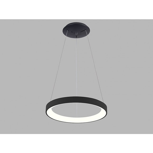 LED2 3271853 LED závesné stropné svietidlo Bella Slim P 1x38W | 2660lm | 3000K/4000K- čierna