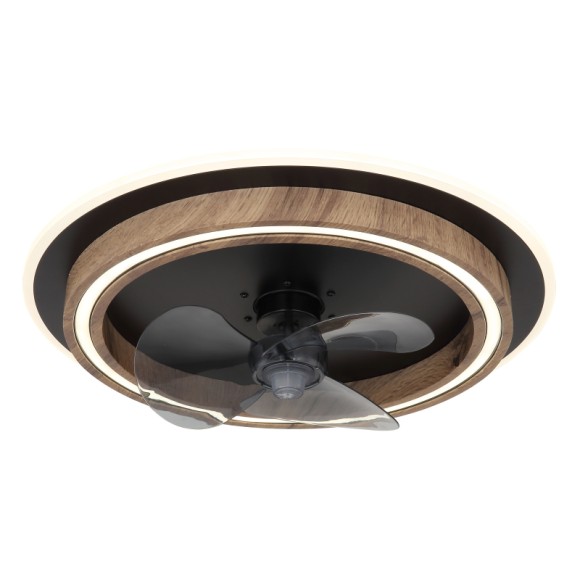Globo BOZAN 03655 LED ventilátor s osvetlením | 32W LED | 1200lm