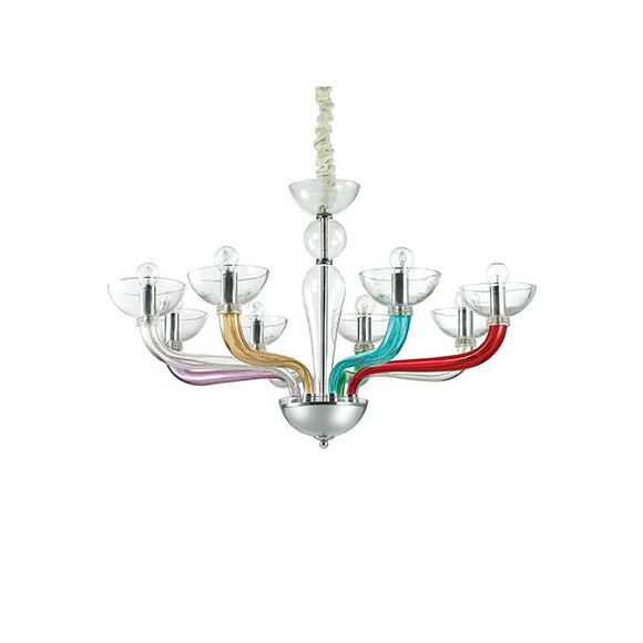 Ideal Lux 104799 závesné stropné svietidlo Casanova 12x40W | E14