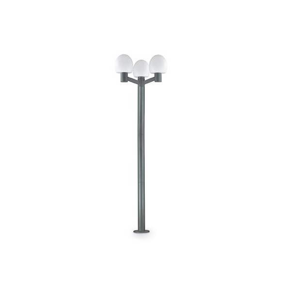 Ideal Lux 136110 vonkajšia lampa Concerto 3x60W | E27 | IP44 - čierna