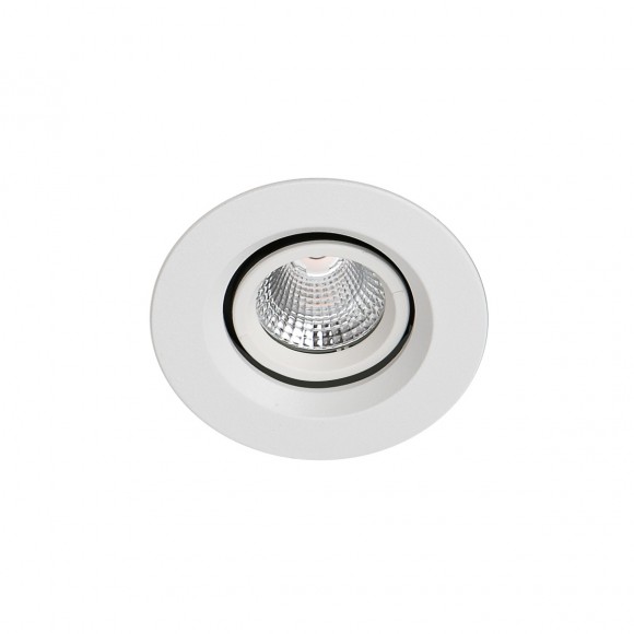 Italux DA-401C / WK-WW / 50 LED zápustné stropné bodové svietidlo Torres 1x13W | 1300lm | 3000K | IP44 - biela