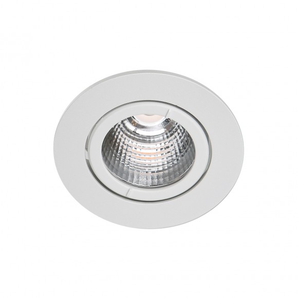 Italux DA-B35D / WK-WW / 50 LED zápustné stropné bodové svietidlo Torres Deep 1X9W | 900lm | 3000K | IP44 - biela