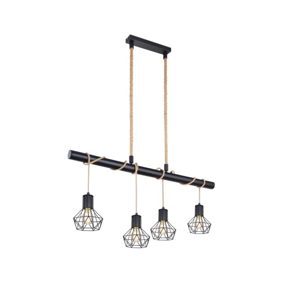 Globo 54017-4H závesný luster Priska 4x60W | E27