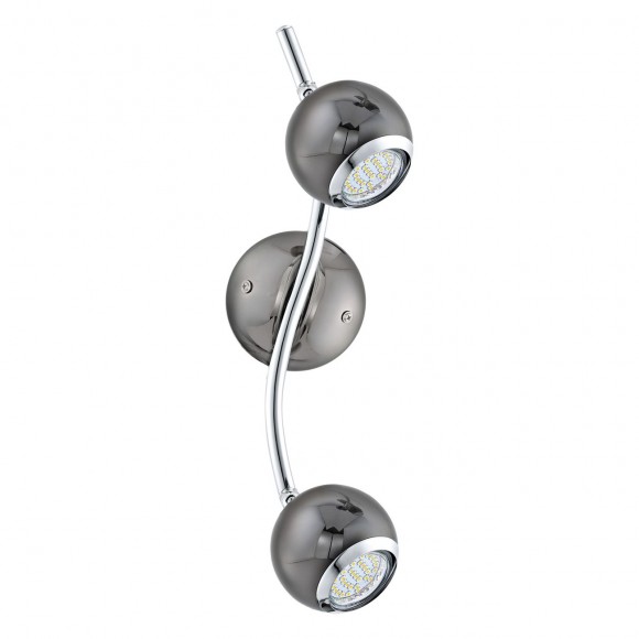 Eglo 31006 LED prisadené bodové svietidlo Bimeda 2x3W | 480L | GU10 | 3000K - nikel, chróm