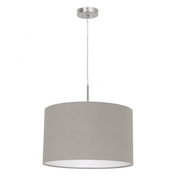 Eglo 31572 závesné stropné svietidlo Paster 1x60W | E27 - šedohnedá