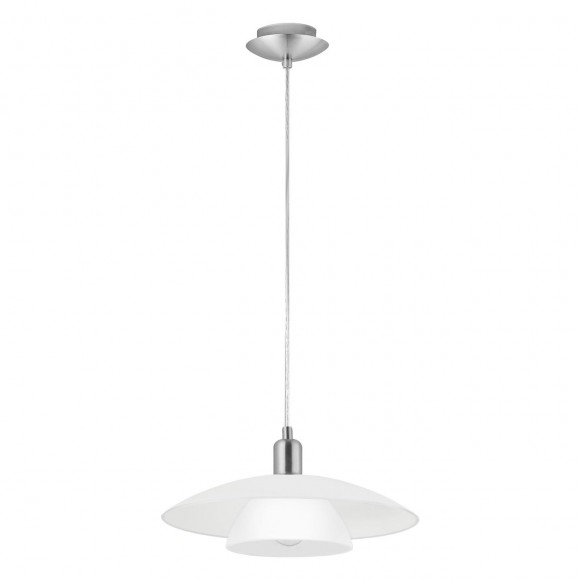 Eglo 87052 závesné stropné svietidlo Brenda 1x60W | E27 - matný nikel