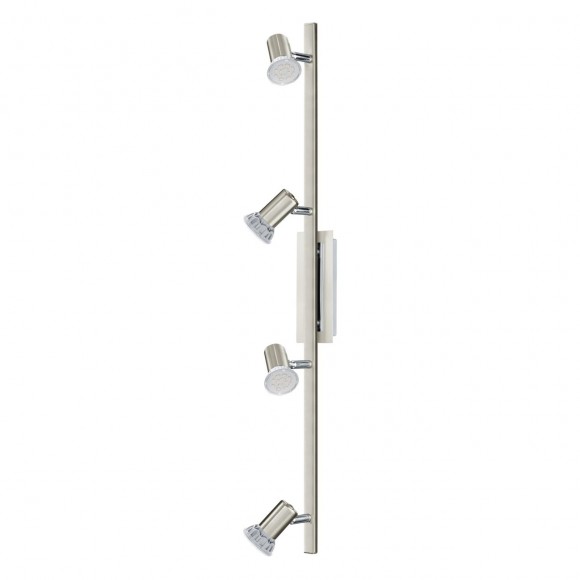 Eglo 90917 prisadené bodové svietidlo Rotello 4x5W | GU10 - matný nikel, chróm