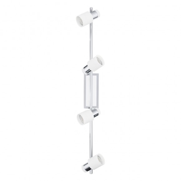 Eglo 92087 prisadené bodové svietidlo Davida 4x5W | GU10 - chróm, biela