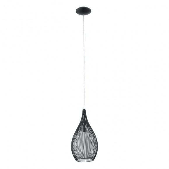 Eglo 92252 závesné stropné svietidlo Razoni 1x60W | E27 - čierna
