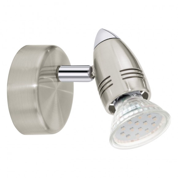 Eglo 92641 nástenné svietidlo MAGNUM-LED 1x3W | GU10 - matný nikel