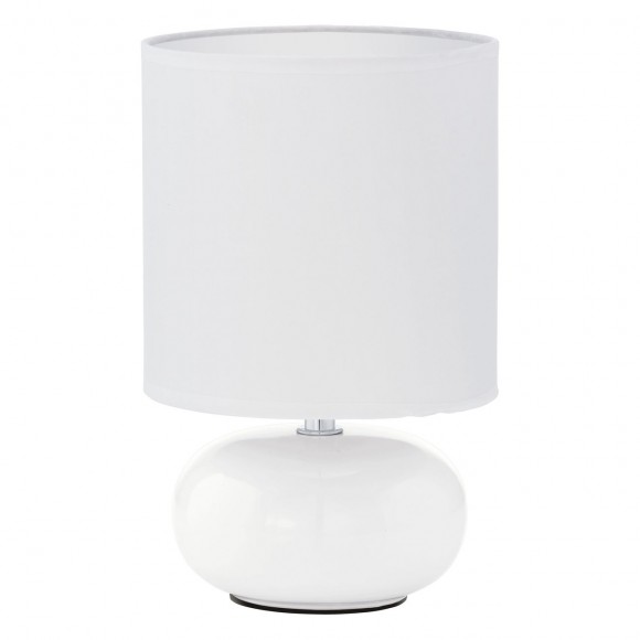 Eglo 93046 stolové svietidlo Trondio 1x40W | E14 - biela