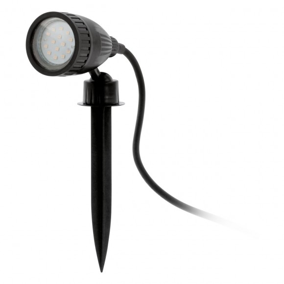 Eglo 93384 LED vonkajší reflektor Nema 1 1x3W | GU10 | 200lm | 3000K | IP44 - na zapichnutie