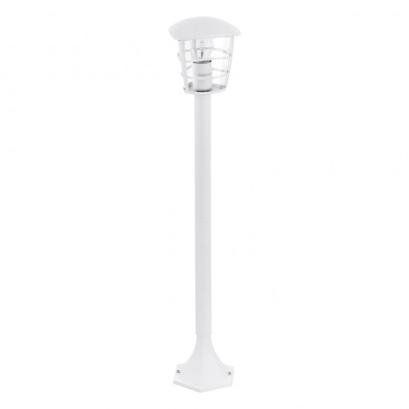 Eglo 93404 záhradný stĺpik Alora 1x60W | E27 | IP44 - biela