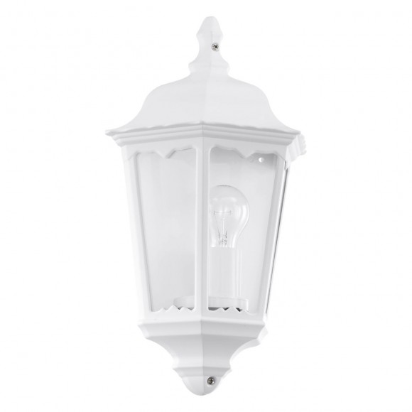 Eglo 93448 vonkajšie nástenné svietidlo Nevedo 1x60W | E27 | IP44 - biela