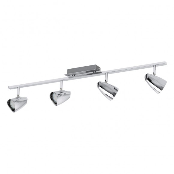 Eglo 93675 LED prisadené bodové svietidlo Corbero 4x3W | GU10 | 940lm | 3000K - chróm