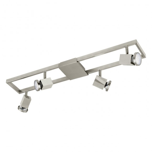 Eglo 93678 LED prisadené stropné bodové svietidlo Zeraco 4x5W | GU10 | 1600lm | 3000K - matný nikel