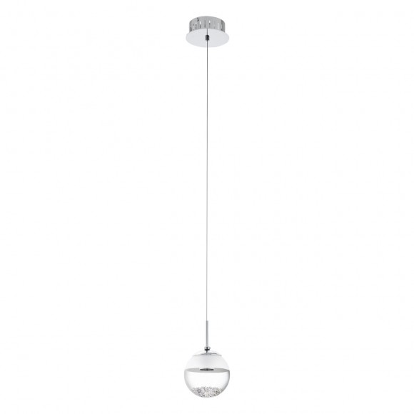 Eglo 93708 LED závesné stropné svietidlo Montefio 1 1x5W | 480lm | 3000K - chróm