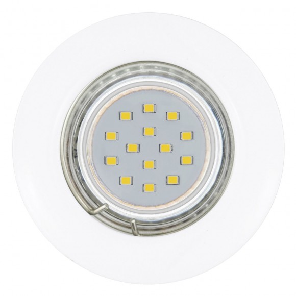 Eglo 94235 LED zápustné bodové svietidlo Peneto 3x3W | GU10 | 3x200lm | 3000K - sada 3ks, biela