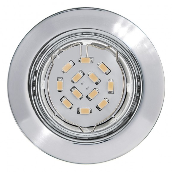 Eglo 94241 LED zápustné bodové svietidlo Peneto 1x5W | GU10 | 400lm | 3000K - chróm