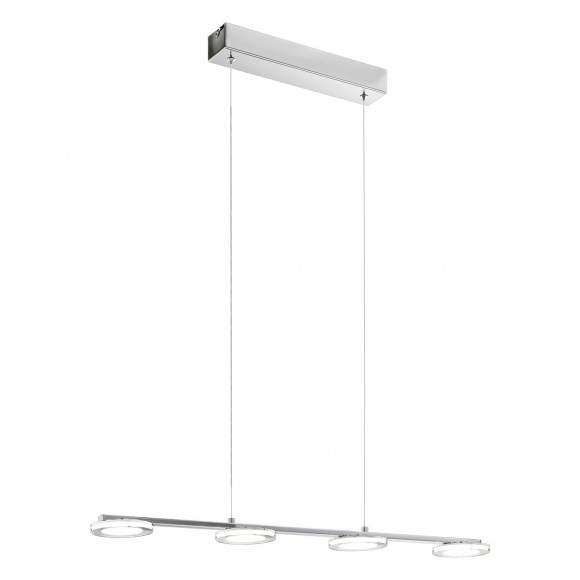 Eglo 94245 LED závesné svietidlo Cártama 4x4,5W | 1920lm | 3000K - chróm