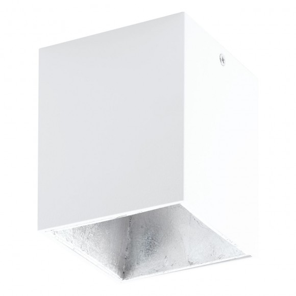 Eglo 94499 LED prisadené stropné bodové svietidlo Polasso 1x3,3W | 340lm | 3000K - biela, strieborná