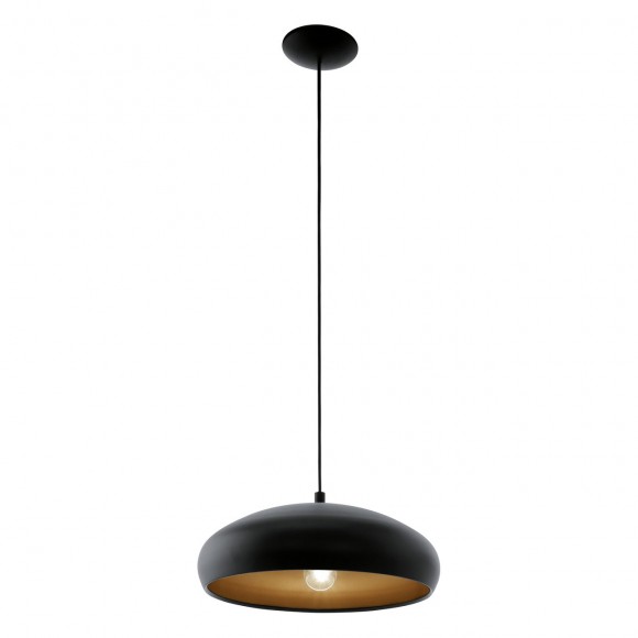 Eglo 94605 závesné svietidlo Mogano 1 1x60W | E27 - čierna, medená
