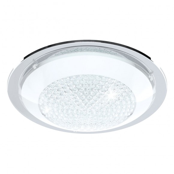 Eglo 95641 LED stropné svietidlo Acolla 1x16W | 1500lm | 3000K - chróm, biela