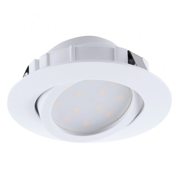 Eglo 95847 LED zápustné bodové svietidlo Pineda 1x6W | 500lm | 3000K - biela