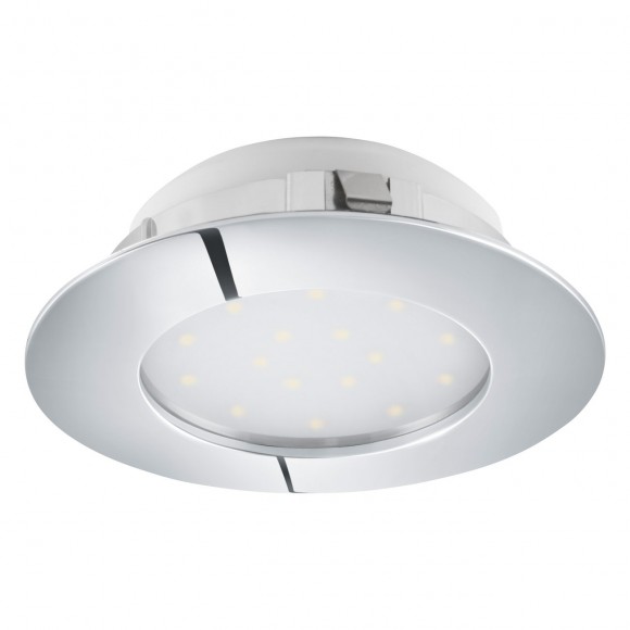 Eglo 95888 LED zápustné bodové svietidlo Pineda 1x12W | 1000lm | 3000K - chróm