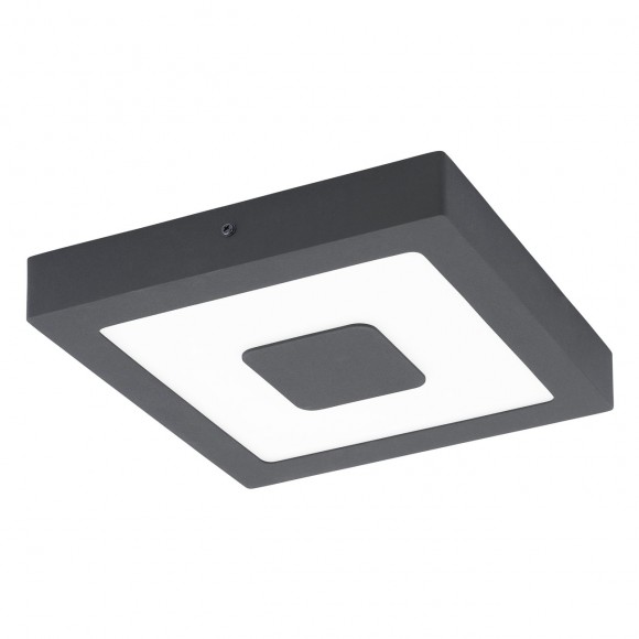Eglo 96489 LED stropné svietidlo Iphias 1x16,5W | 1260lm | 3000K | IP44 - antracit