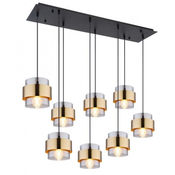 Globo 15560-8H závesný luster Milley 8x60W | E27
